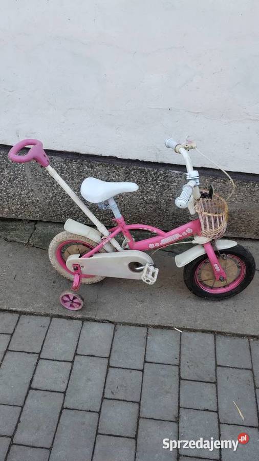 Rowerek dziecka kółka boczne koszyk podkarpackie Krosno