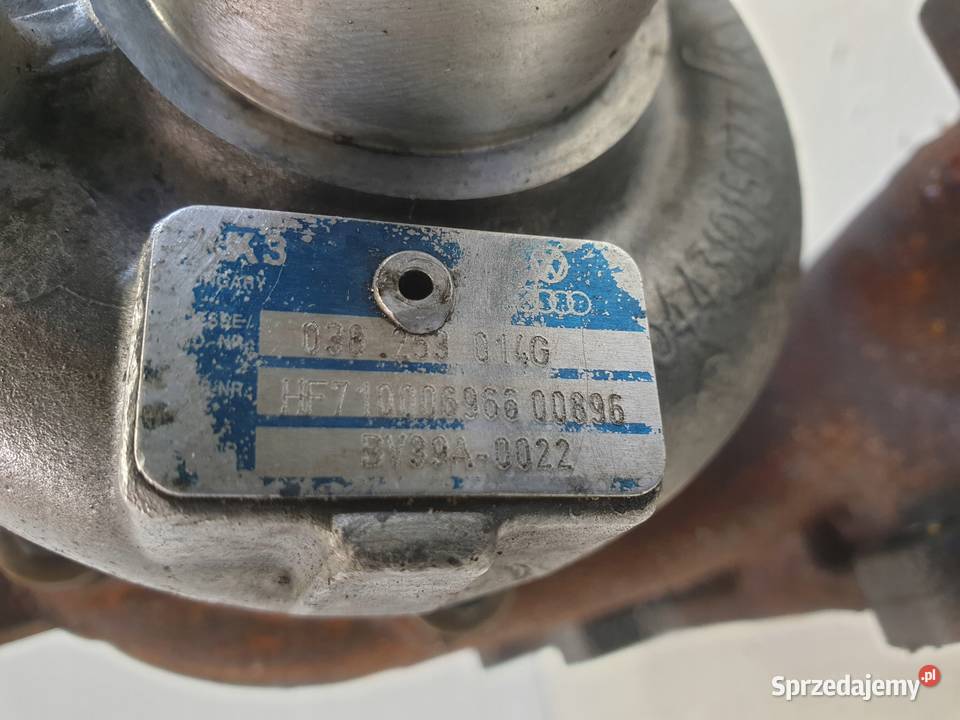 TURBOSPRĘŻARKA VW Golf V 19 TDI turbo 038253014g