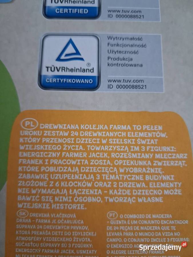 Kolejka drewniana farma Żywiec