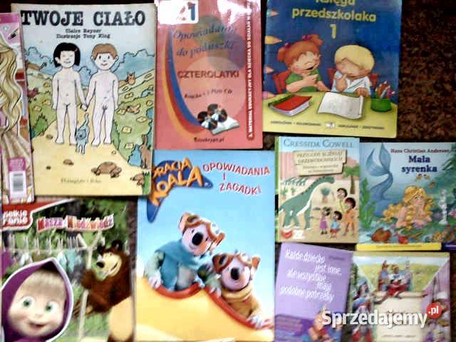 Książki bajki dzieci duży zestaw