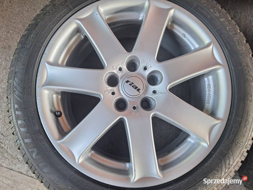 Alufelgi 5x112 17 ET36 Rial Audi A3 A4 A6 Seat