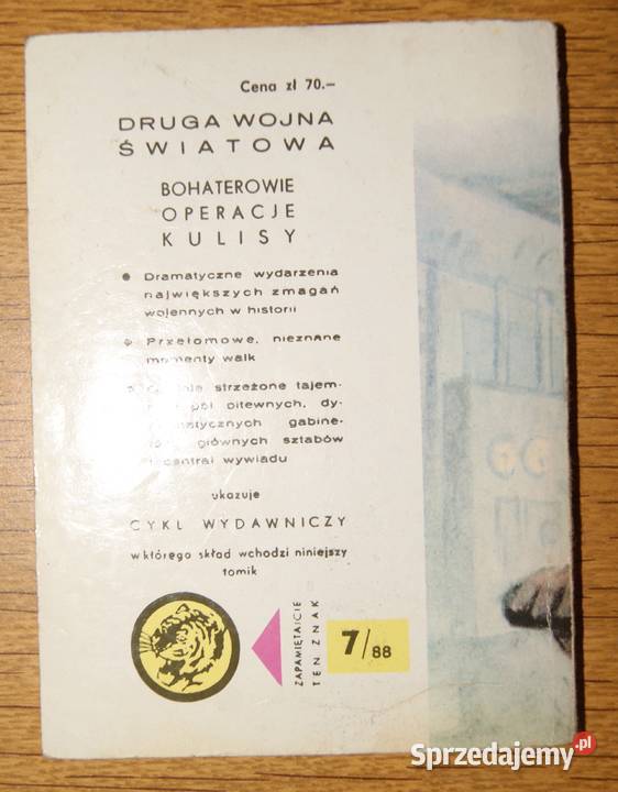 Żółty Tygrys Partyzanci Bałtyku 788 Parczew