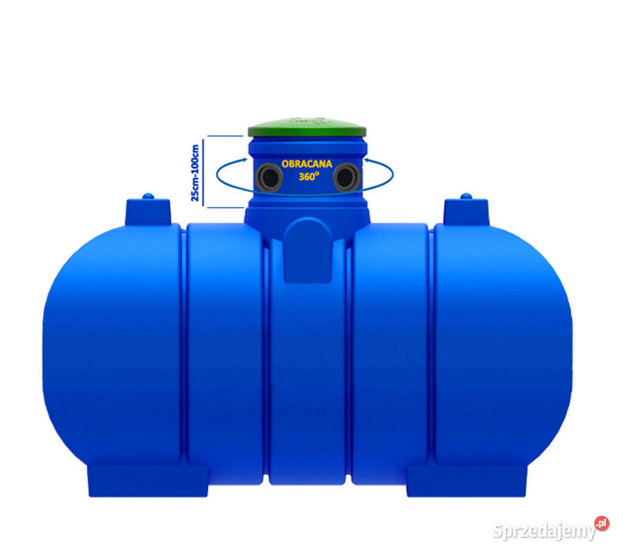 ZBIORNIK NA WODĘ DESZCZOWĄ 5000L Zestaw z pompą