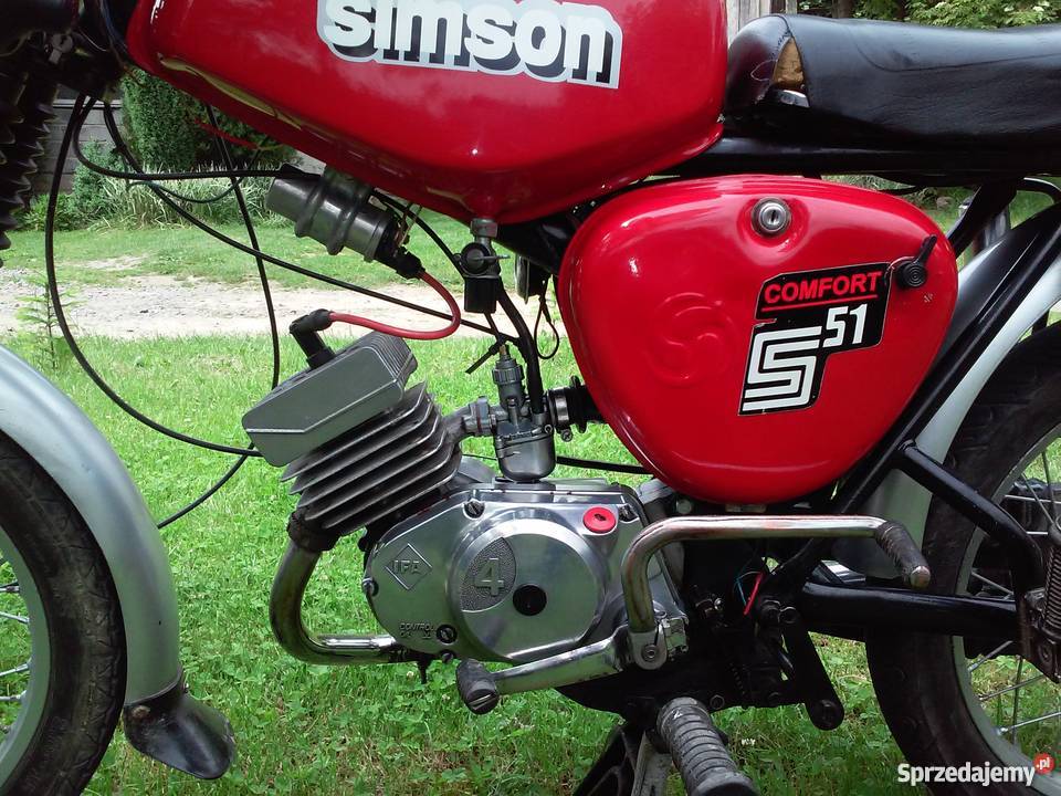 simson s51 60ccm 4 biegi do negocjacji Niedźwiada