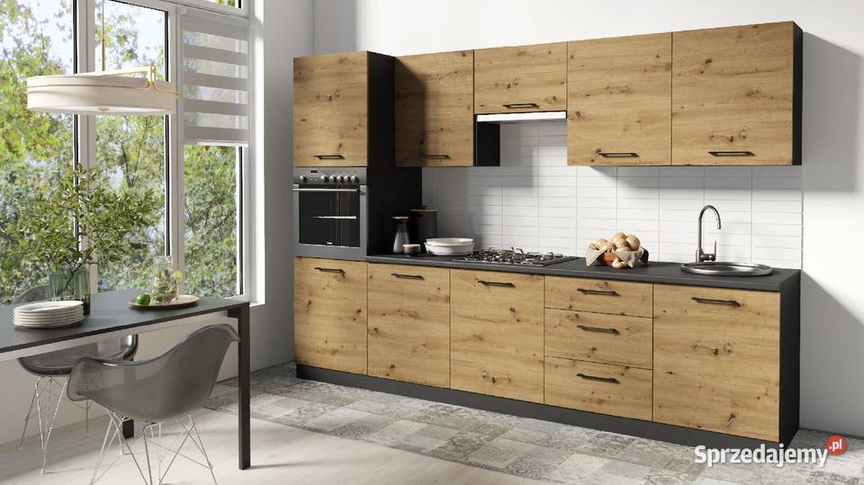 MAGDA kuchnia 300 zestaw mebli Nowość dąb Wrocław sprzedam