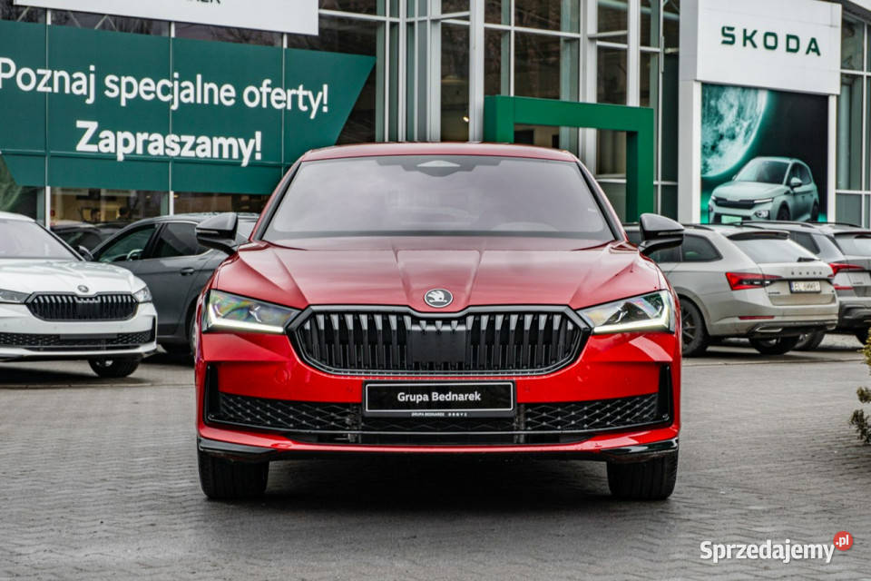 koda Superb Sportline 20 TSI 265 DSG 4x4 IV 2023 lakier metallic Łódź