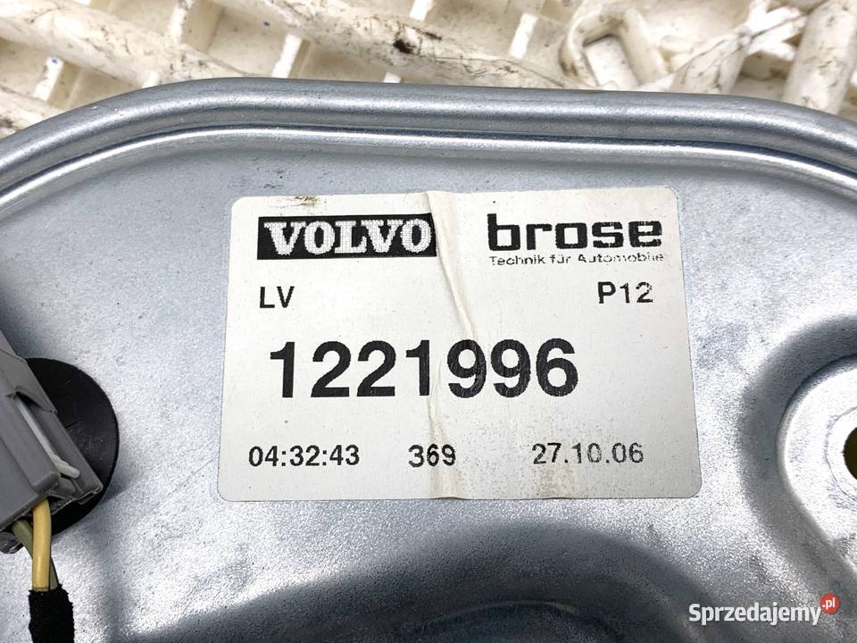 PODNOŚNIK SZYBY LEWY PRZÓD VOLVO V50 30773901AA podkarpackie