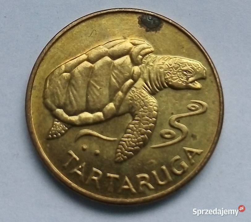 CABO VERDE1 ESCUDO1994 r ŻÓŁW Legionowo