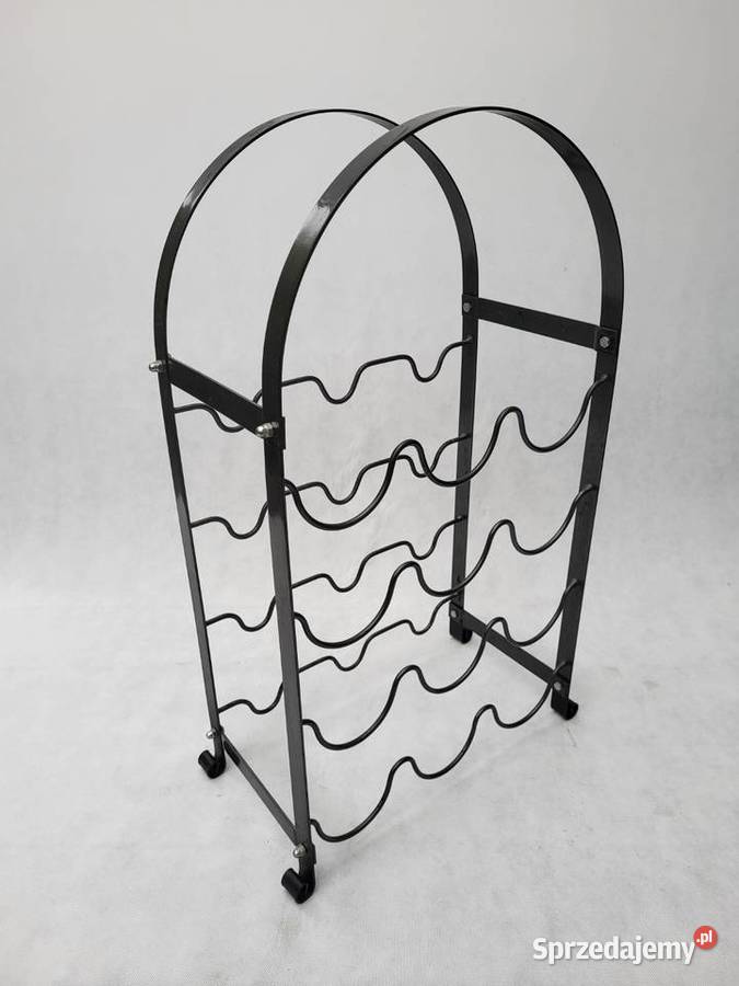 Stojak metalowy na 12 butelek wina Włochy Warszawa sprzedam