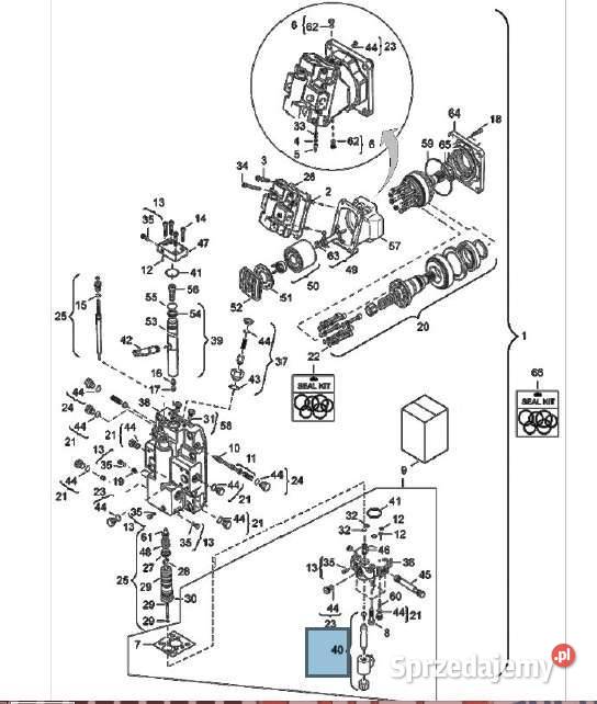 Cewka zmiany biegów Bobcat elektrozawór servo