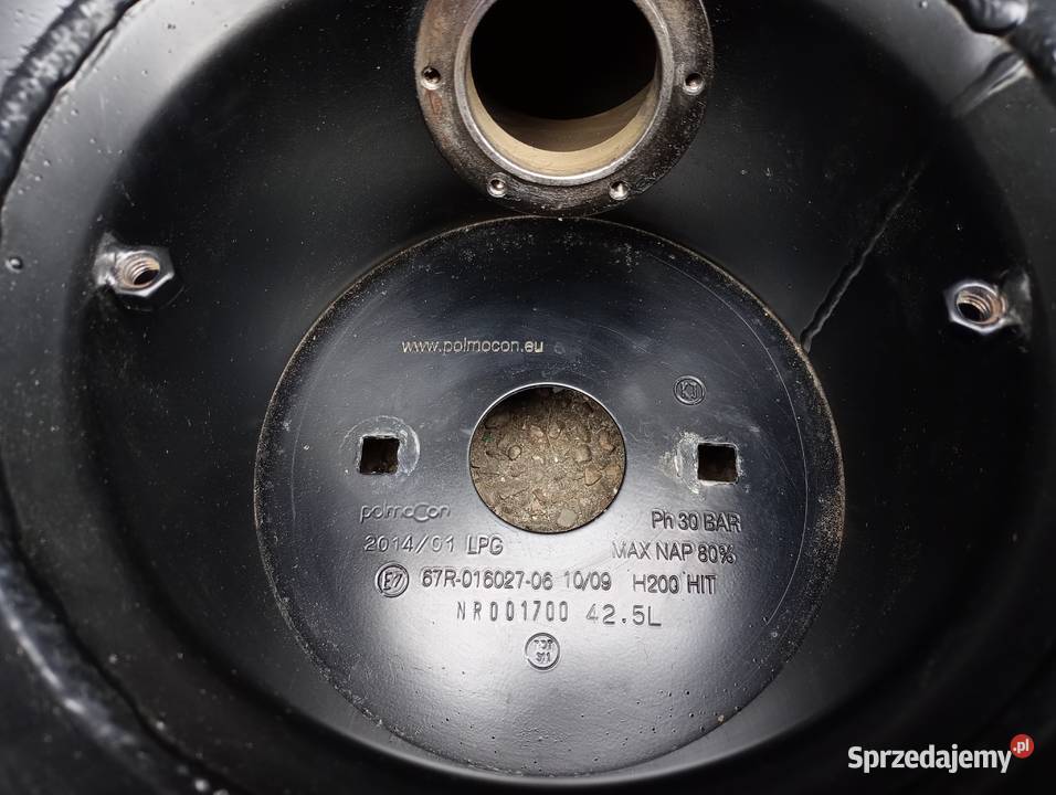 Sprzedam butlę na gaz do samochodu 42 5L osobowe podkarpackie sprzedam