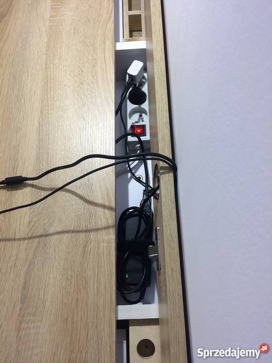 Biurko w stylu skandynawskim 150 dąb sonoma 60cm Warszawa