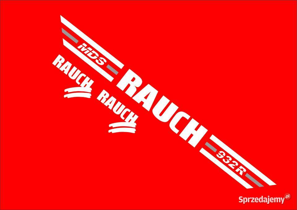 Naklejki Rauch mds 932 R zamiennik mocne Bydgoszcz