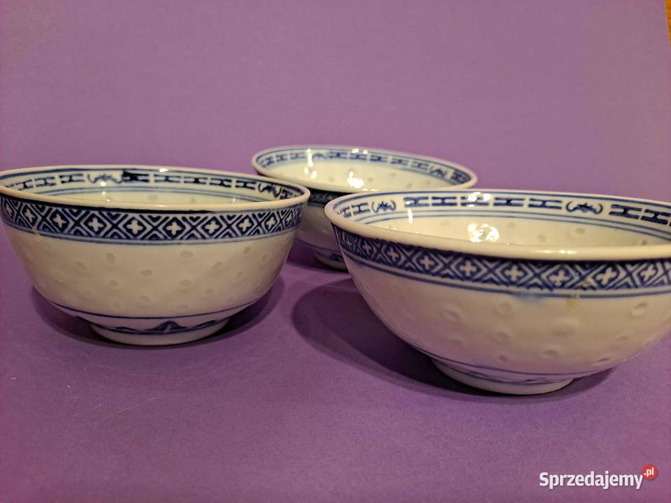 Porcelana chińska ryżowa MISECZKI 3 Kraków