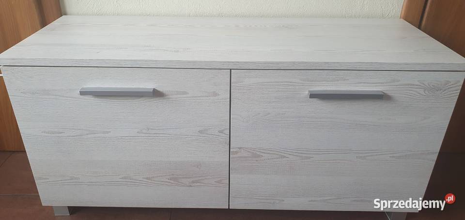 Szafka na obuwie 100 GAMA 06 Sosna Loft Biała Orzesze