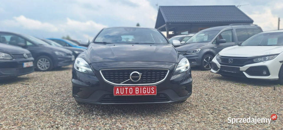 Volvo V40 T3 Ledy duza navi bixenon RDesign nieuszkodzony Lębork