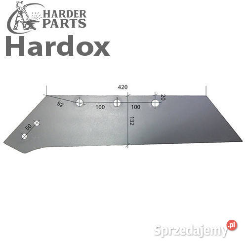 Lemiesz 18 HARDOX 801401L części do pługa VOGEL Suwałki