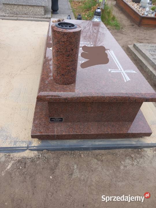 Pomnik pojedyńczy vanga 180x80 sarkofag wielkopolskie