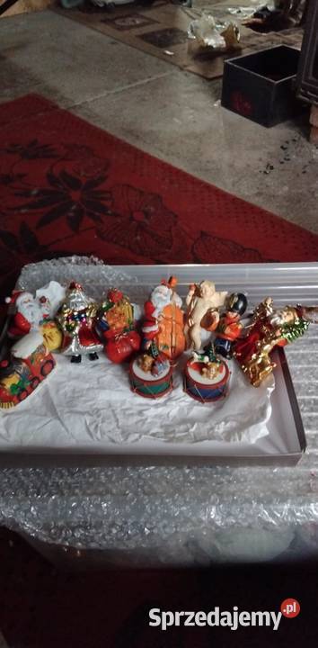 Plastikowe ozdoby na choinkę Siemiatycze