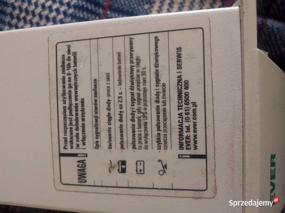 Zasilacze awaryjne ups Szastarka