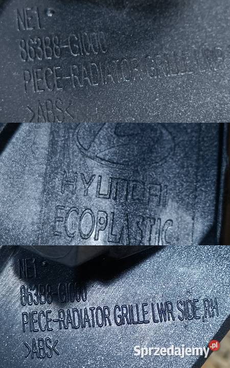 HYUNDAI IONIQ 5 21LISTWA LAMPY ZDERZAK PRAWY Pleszew