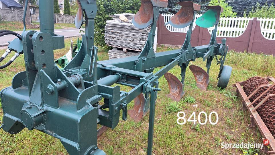 Pług obrotowy Gassner 4 skiby Rabe Rembów