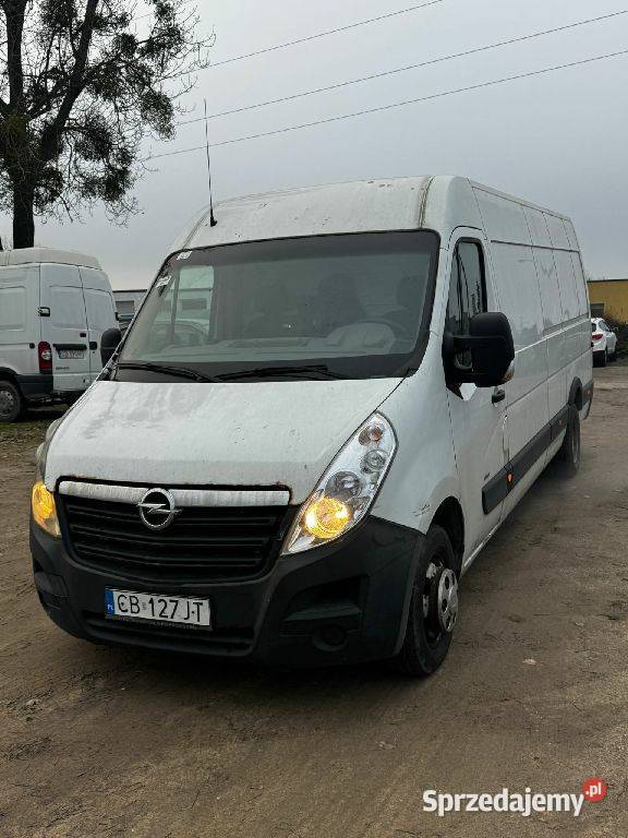 OPEL MOVANO 23 CDTI L4H2 2013r biały kujawsko-pomorskie Bydgoszcz