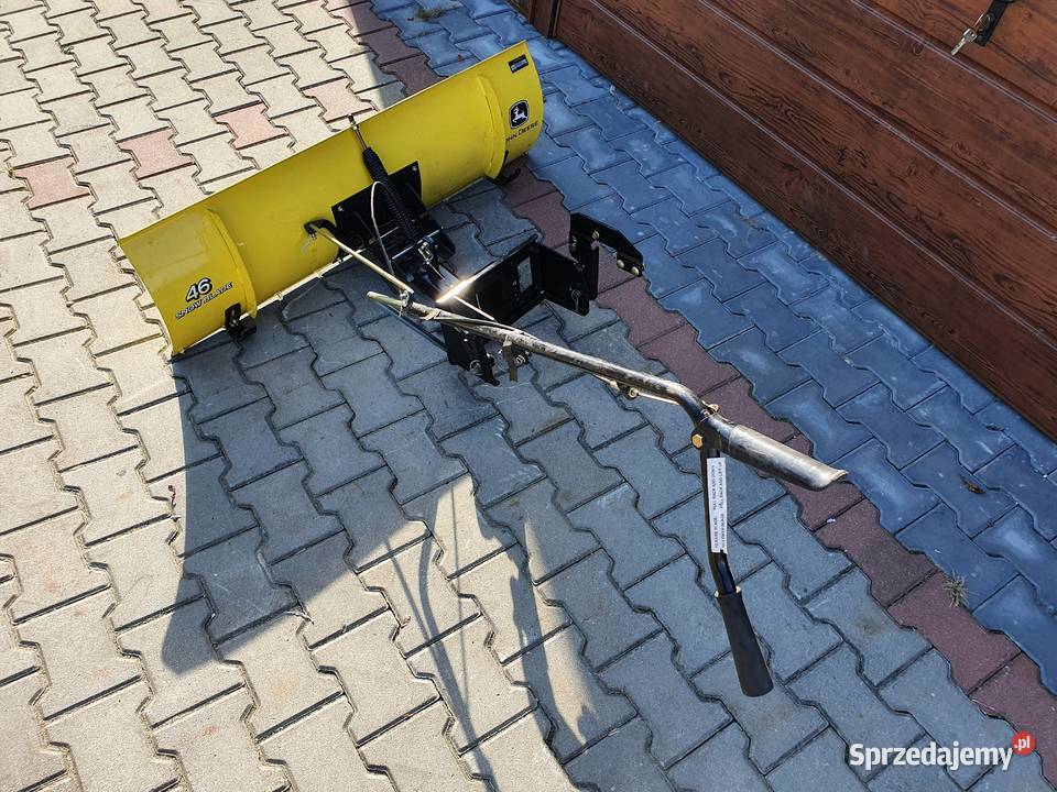 Pług do śniegu do traktorka kosiarki John Deere małopolskie Proszowice