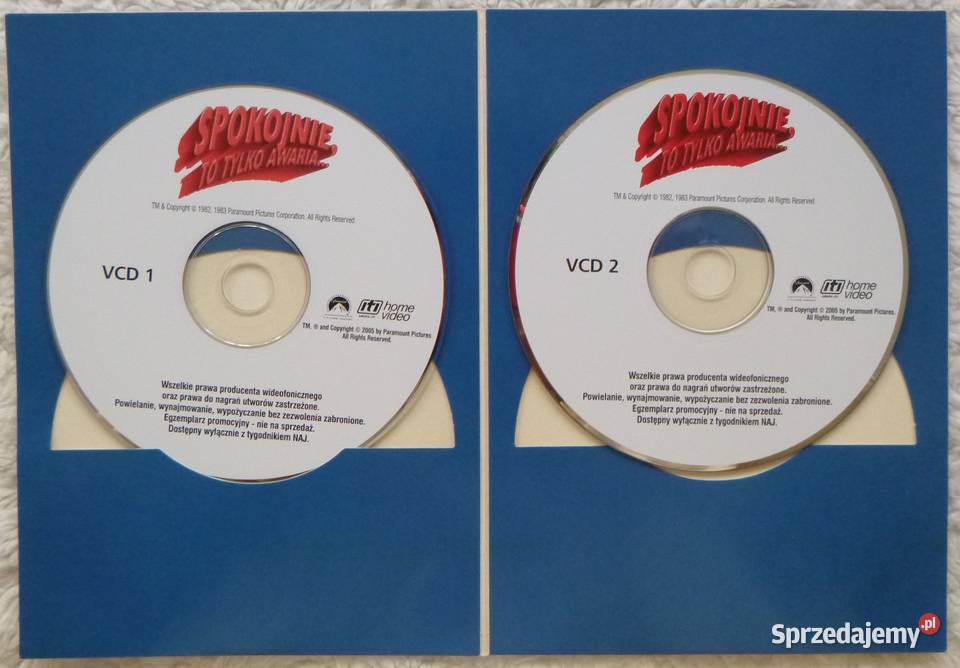 Film VCD Spokojnie to awaria Kultura i Rozrywka Warszawa