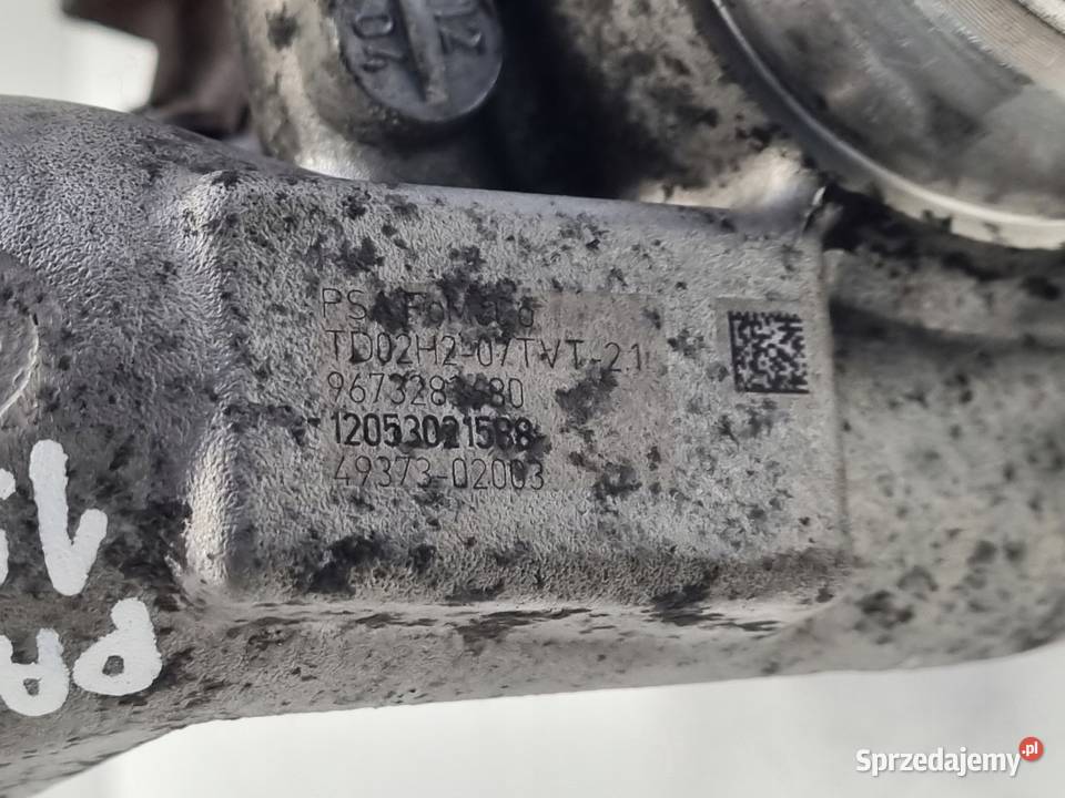 TURBOSPRĘŻARKA Peugeot Partner II 16 HDI turbo Turbosprężarki Rudka