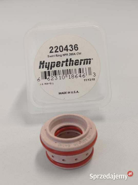 Pierścień zawirowujący 260A 220436 Hypertherm mazowieckie Piaseczno