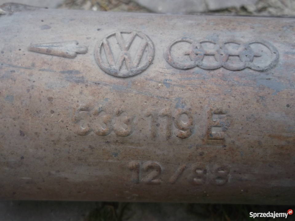 Tłumiki VW Golf II GTI Sobieska Wola Pierwsza sprzedam