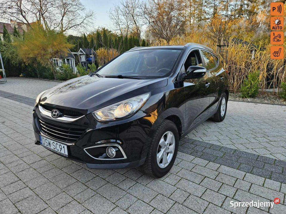 Hyundai ix35 20 163 Klimatronik Tempomat czarny Strzegom