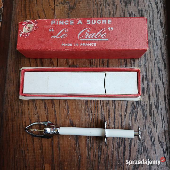 Francuskie szczypce do cukru w kostkach Warszawa