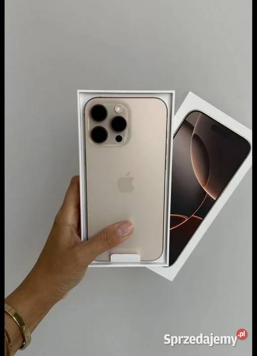 iPhone 16 pro gold 1t mazowieckie Warszawa sprzedam