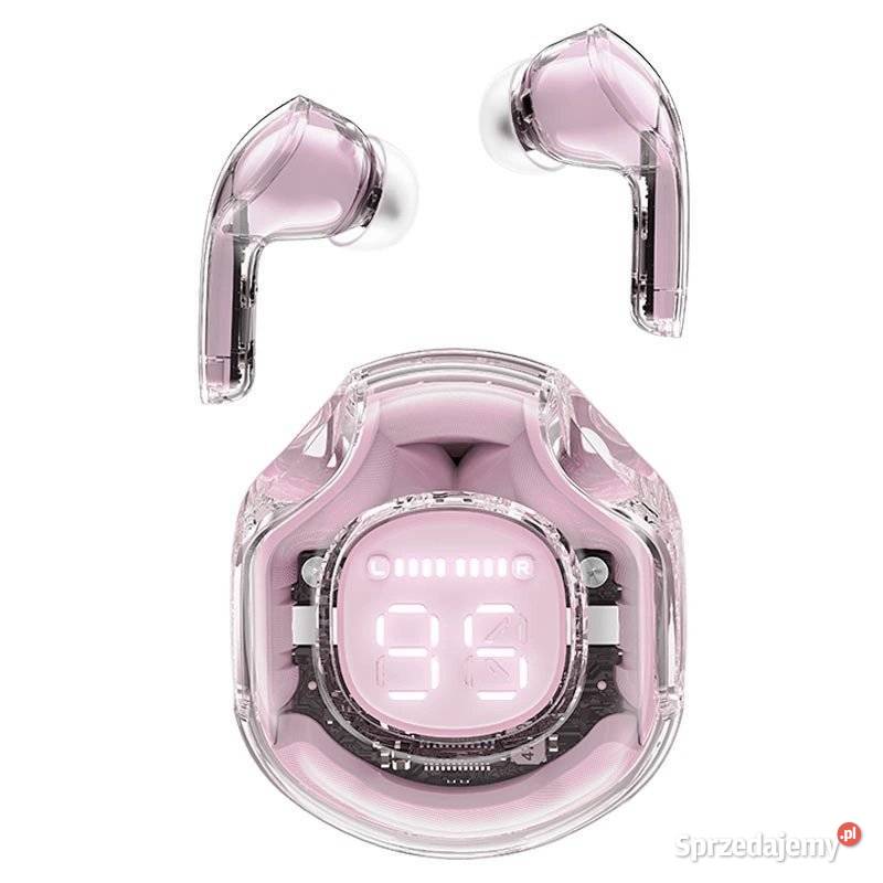 SŁUCHAWKI DOKANAŁOWE TWS T8 RÓŻOWE Rzeszów