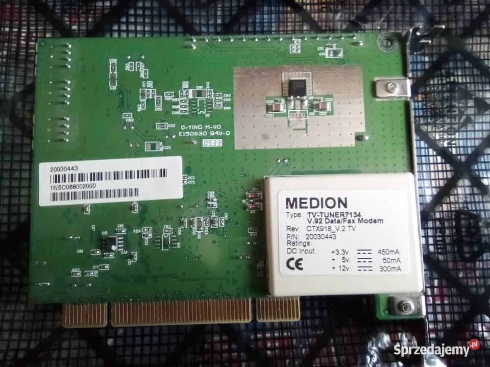 Medion tuner tv i radio analogowy i modem Tychy