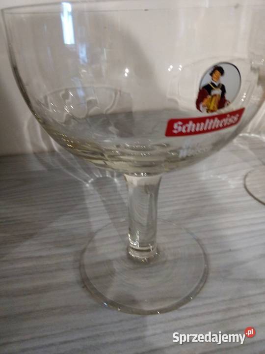 Piękne kielichy do piwa Schultheiss Berliner Częstochowa