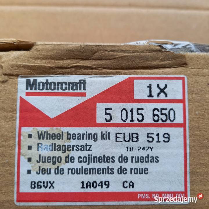 501565086VX1A049CA EUB 519 Komplet łożys tylnego Kraków