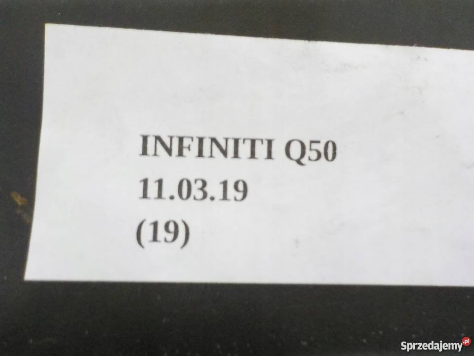PODSZYBIE ZEWNĘTRZNE KOMPLETNE INFINITI Q50 wielkopolskie Nowy Tomyśl