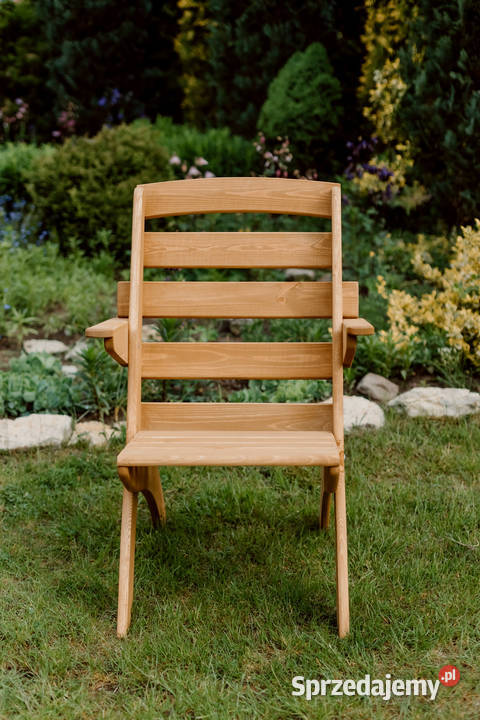 Meble ogrodowe drewniane składane typ X wersja 2 Kalety