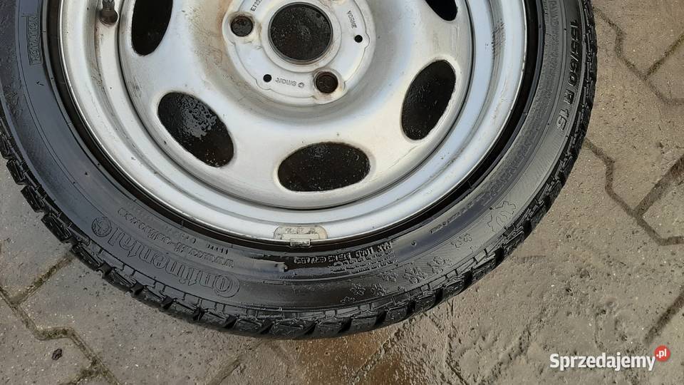KOŁA OPONY FELGI 1755515 15560 SMART FORTWO 450 Koła i felgi Nowy Tomyśl