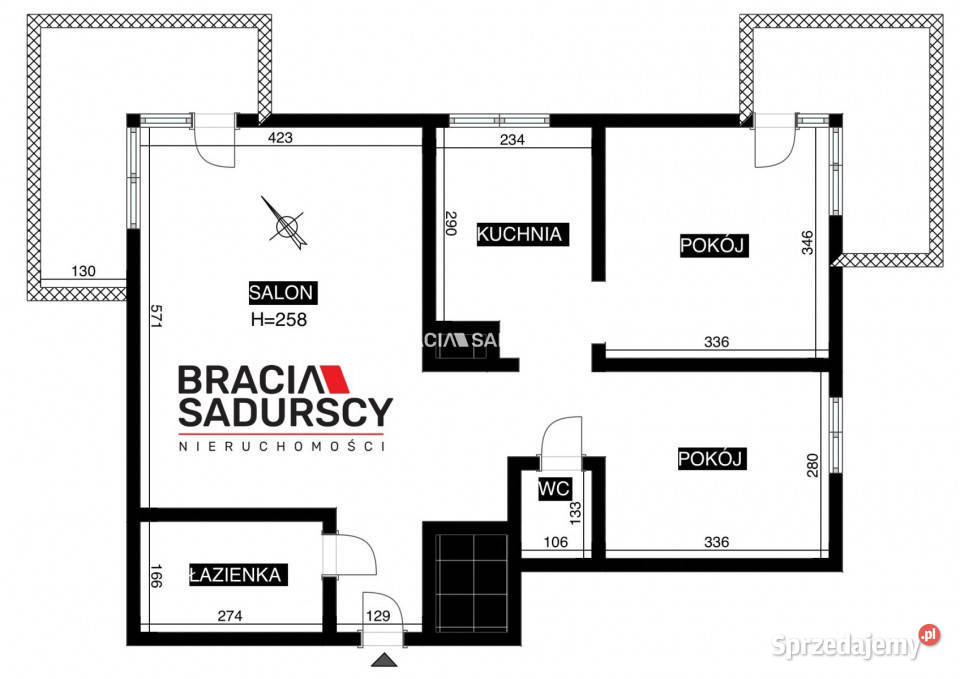 Ogłoszenie mieszkanie Kraków Złocieniowa 657m2 3 sprzedam