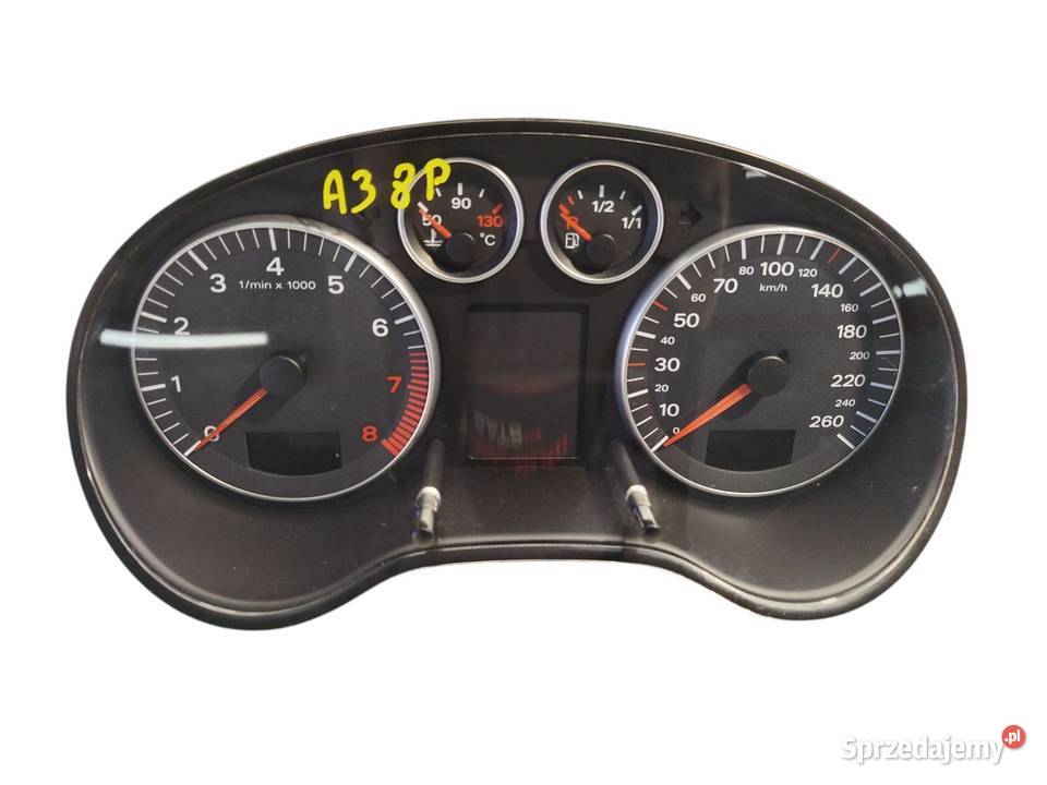LICZNIK AUDI A3 8P 16 FSI 8P0920900E