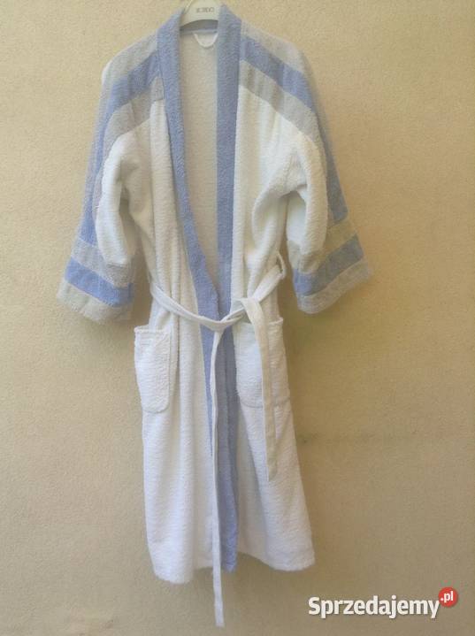 Szlafrok męski z tkaniny frotte 100 baw XL