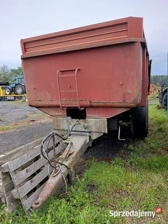 Przyczepa Tandem Bronimont 12T Mocna Resory Łobżenica