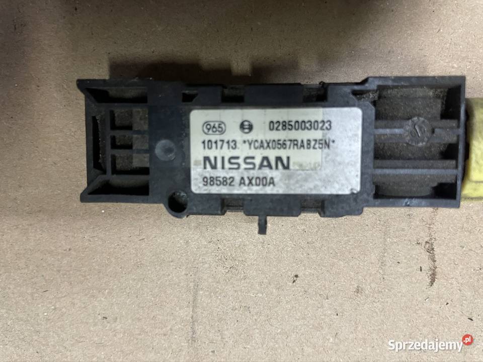 98582AX002 czujnik uderzeniowy uderzenia Nissan Rok produkcji 2006 Układ elektryczny, zapłon Szczecin