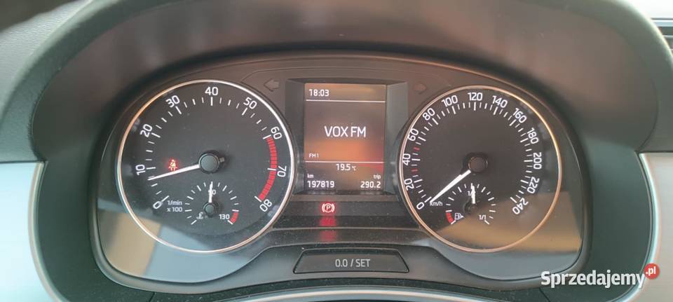 SKODA fabia 12 salon polska 2017r immobilizer Łódź sprzedam