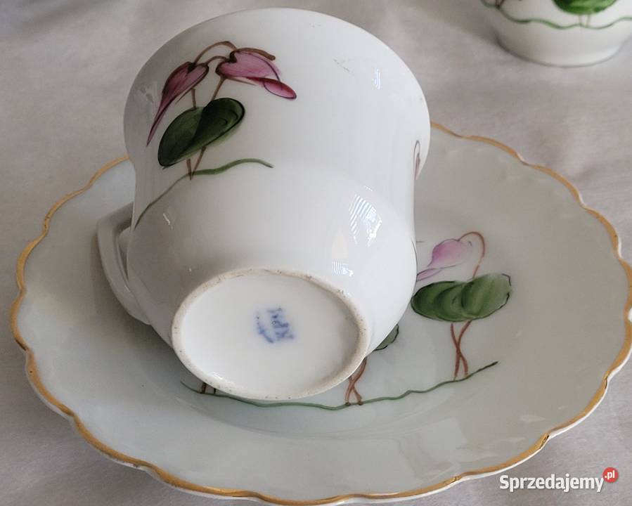 Zabytkowa śląska porcelana KPM Krister ręcznie Kraków