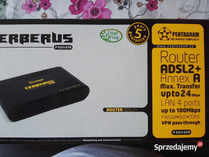 Ruter Pentagram Cerberius ADSL2A P 631107A Pszczyna